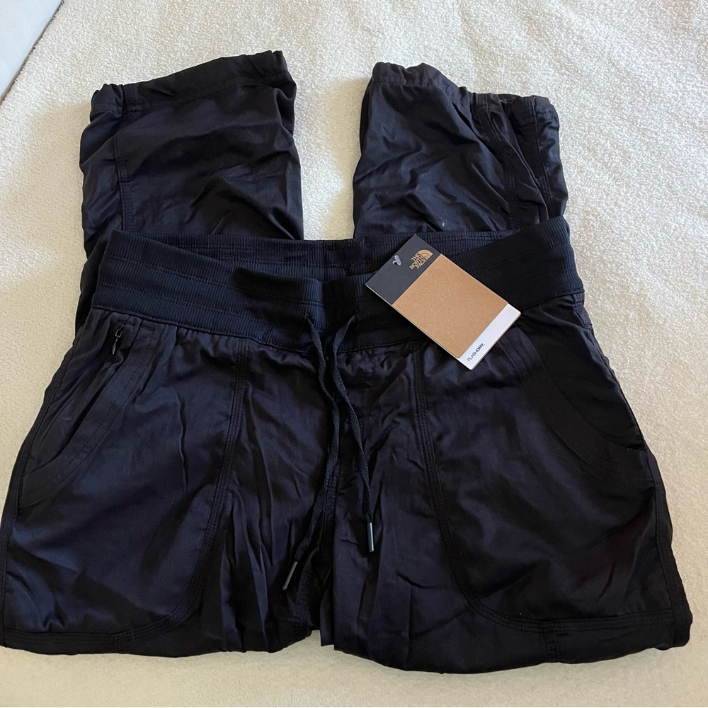 The north face black athletic jogger pants